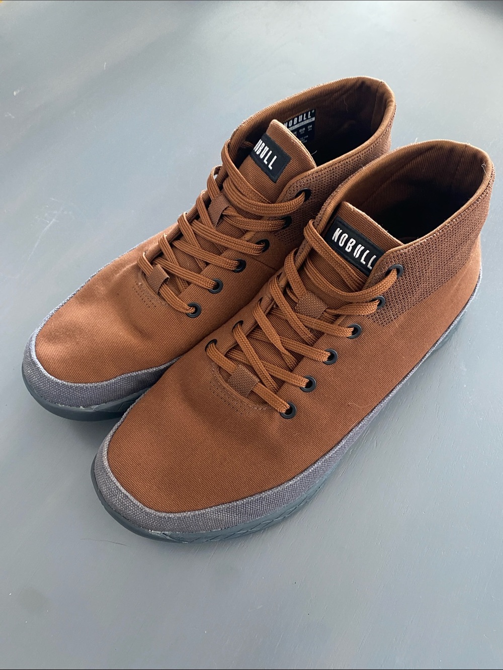 NOBULL Oak Canvas Mid-Top Sneakers